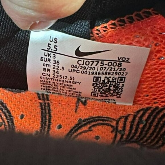 🚲❤️Nike SuperRep Cycle Sz 5.5 Women Cycling Shoes Spinning Black Red CJ0775-008 - Picture 9 of 12